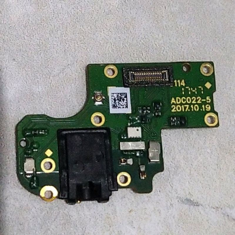 konektor hf oppo f5 / board hf oppo f5 / papan headset oppo f5