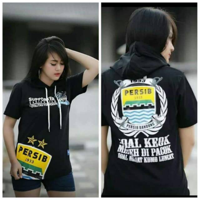 kaos hoodie persib baju kupluk persib bandung original blue skill persib bandung 33