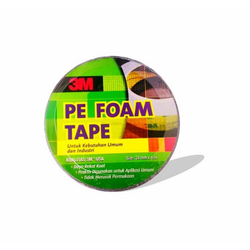 

3M™ Polyethylene Foam Tape 1600TG, 24 mm x 4 m