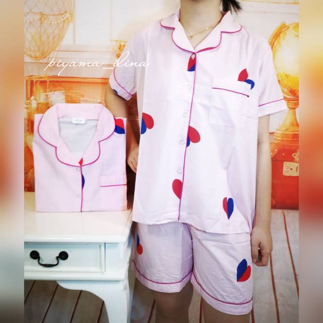 DW-48HP Baju tidur dewasa Katun Peremium