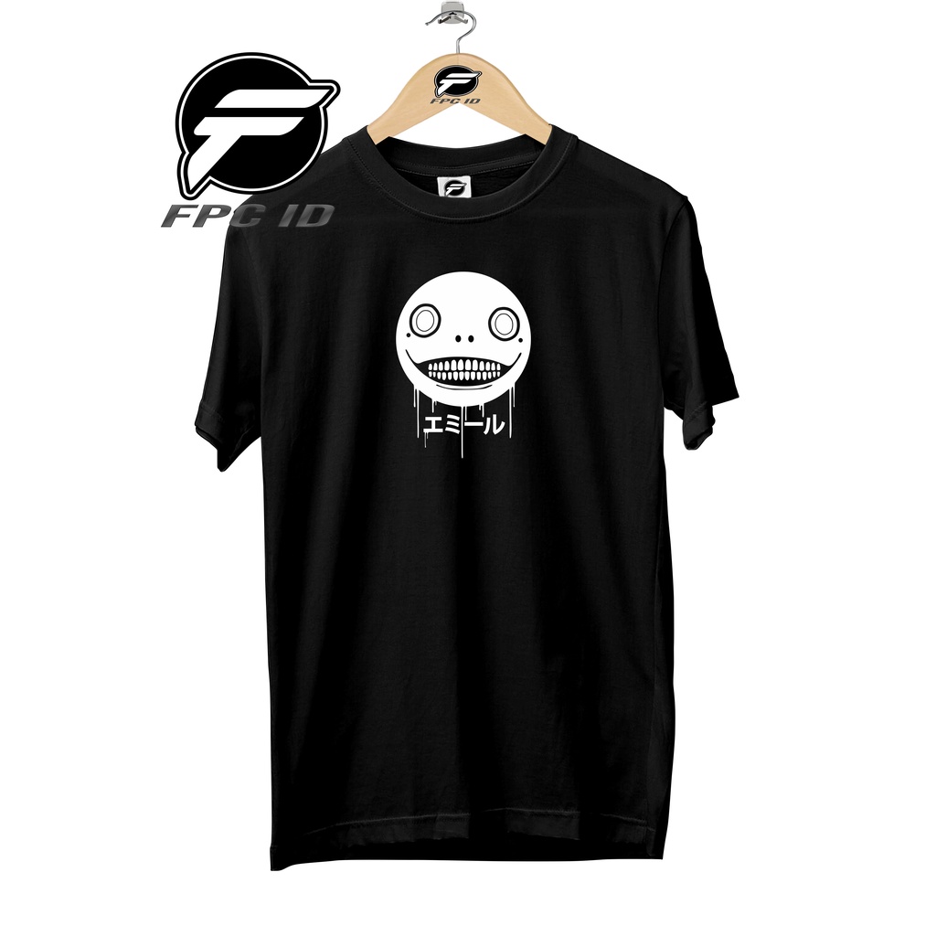 FPC ID - Kaos Anime Emil Nier Automata Cotton Combed 30s Pakaian Jumbo Pilihan Favorit