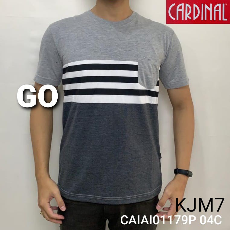 gof KJM CARDINAL JEANS KAOS T-Shirt Cowok Baju Reguler Slimfit Cowok Kaos Cardinal New!!!