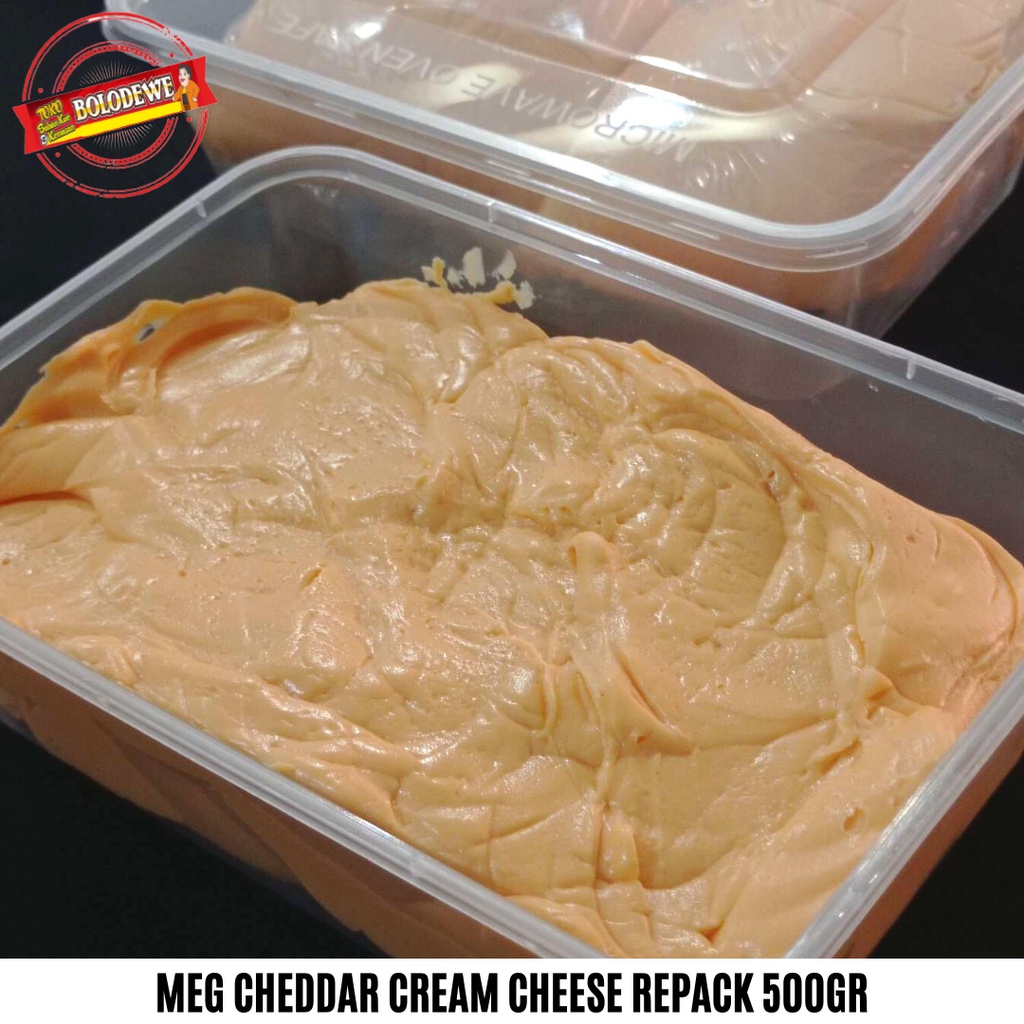 

MEG Cheddar Cream Cheese / Selai Keju Repack 500gr