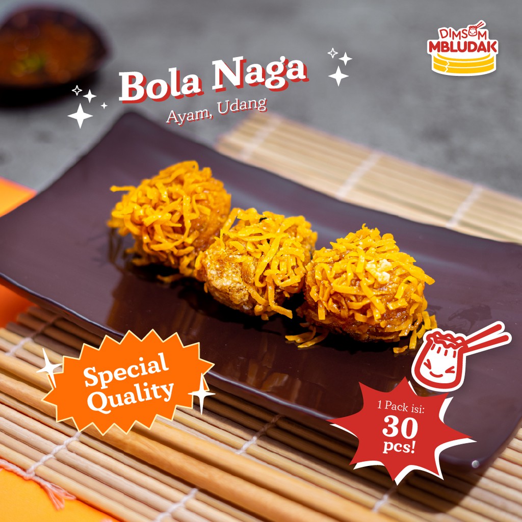 

Dimsum Bola Naga 100% HALAL