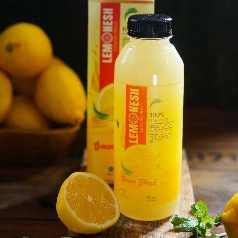 

Lemonesh fresh lemon minuman sari / perasan buah lemon asli 100% murni