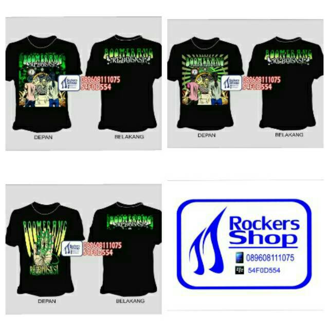 KAOS BOOMERANG REBOISASI