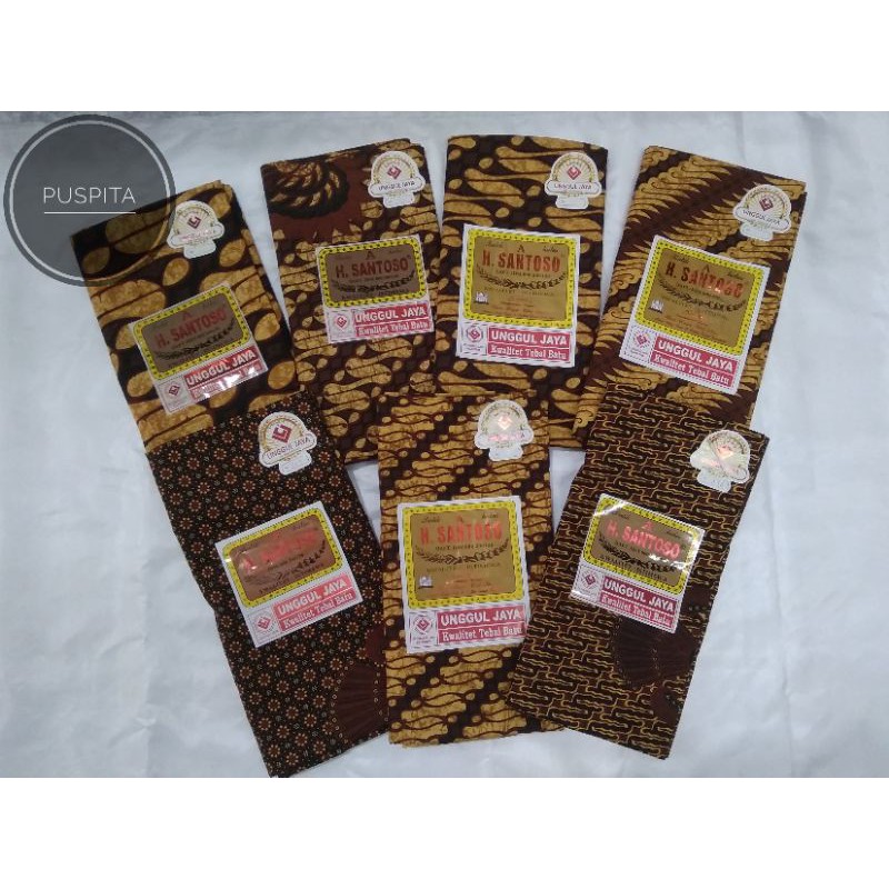 Kain Jarik Batik Cap H Santoso A Sogan