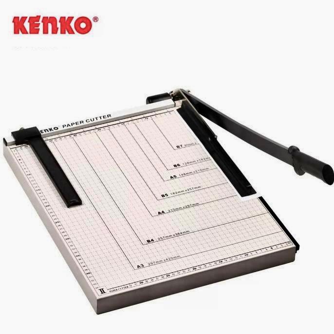 

Kenko Pemotong Kertas / Paper Cutter / Trimmer Kenko 18 mm x 15 mm (A3)