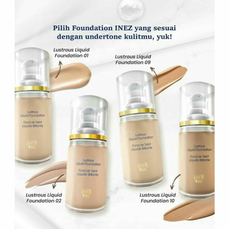 Inez 900 Lustrous Liquid Foundation