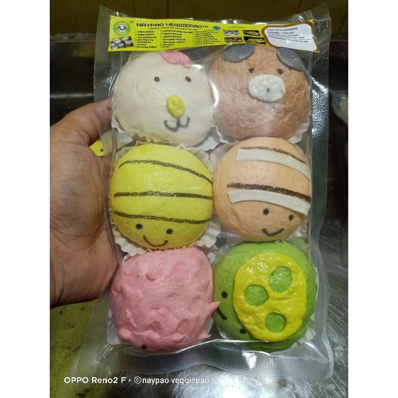 

bakpao karakter (animal A isian full coklat)