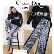 SETELAN RAJUT PREMIUM TAG LABEL CHRISTIAN DIOR