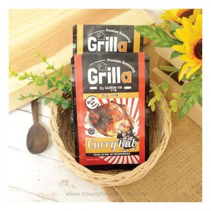 

Grilla CURRY RUB Bumbu Masak Instan 45g by Gurih-Ya