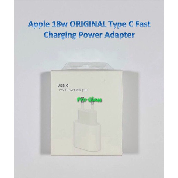 Adapter USB-C 18W Power Support Quick Fast Charging PD Type C