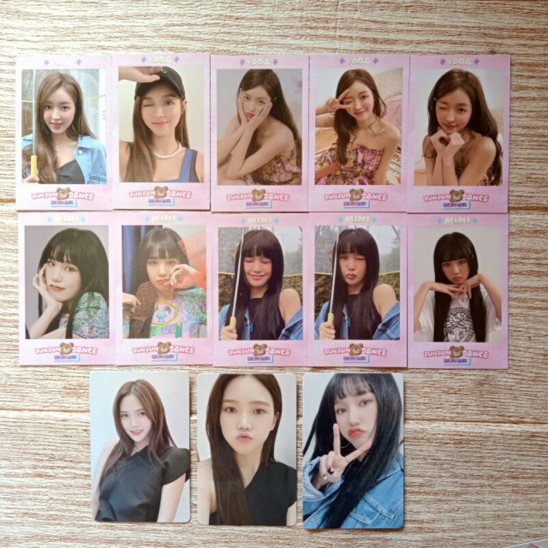 [WTS] OMG OH MY GIRL ALBUM dear oh my girl dun dun dance ddd photocard polaroid hyojung mimi yooa