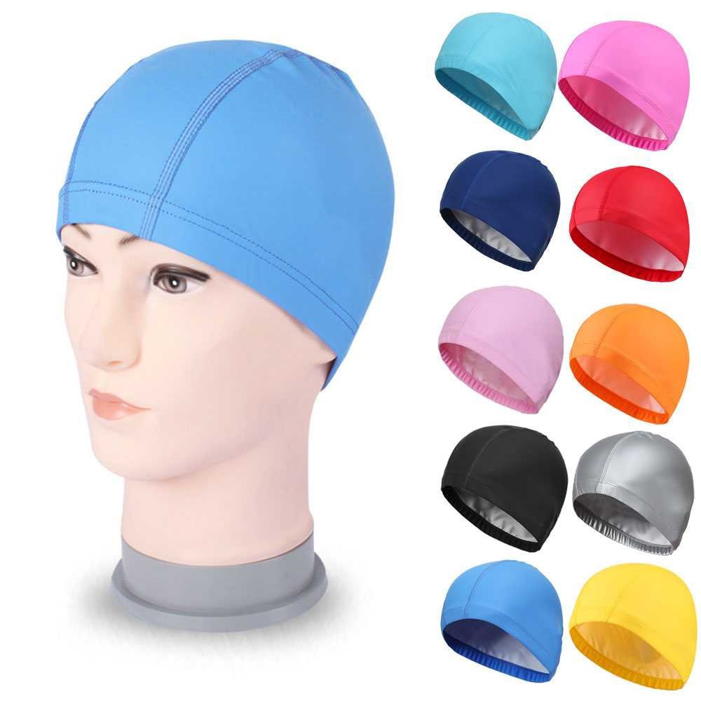 Topi Renang Elastis Anti Air