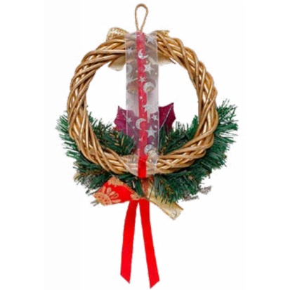 Pajangan Natal Wreath Mini