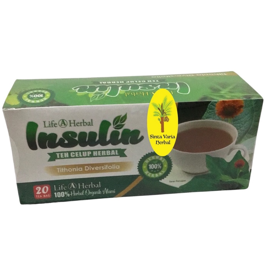 

Teh Herbal Teh Celup Herbal Daun Insulin Life A Herbal