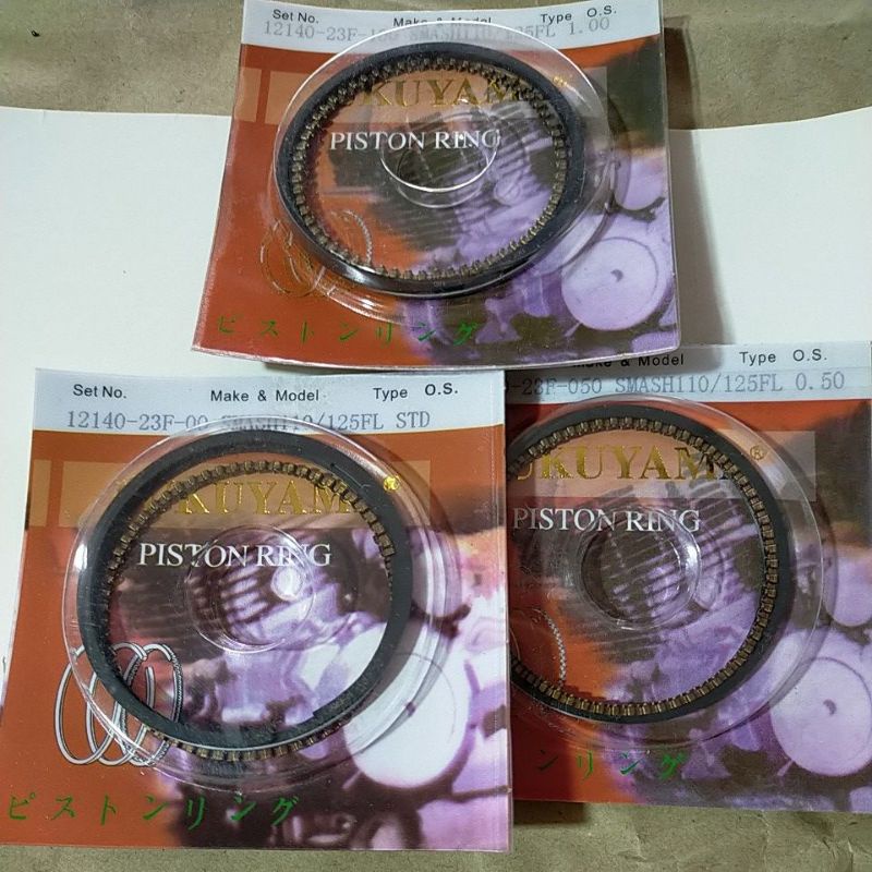 Ring piston Smash /Shogun 125/Shogun R