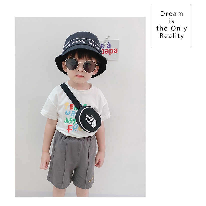 Tas selempang anak korea / Waist bag anak laki-laki perempuan / waistbag tas selempang The North Face