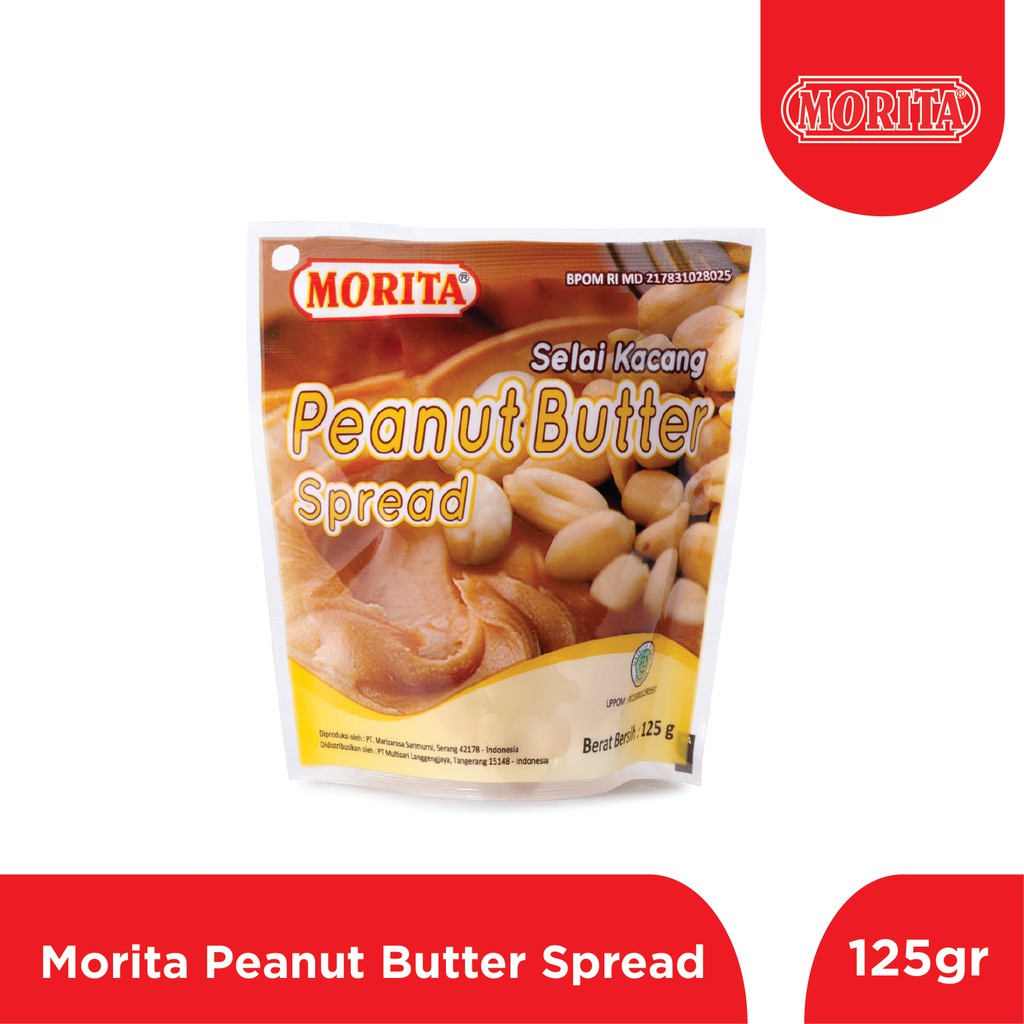 

JRN907 - Morita Peanut Butter Spread 125gr