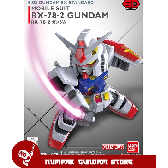SD Gundam RX 78 Bandai