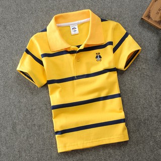  Kaos  Polo  Lengan Pendek Bahan Katun Untuk Anak  Laki  laki  