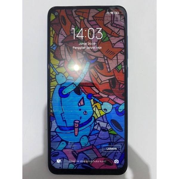 xiaomi redmi note 9 4/64 bekas