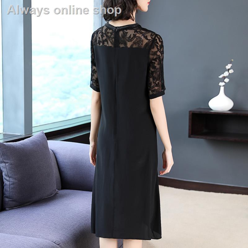 long black silky dress