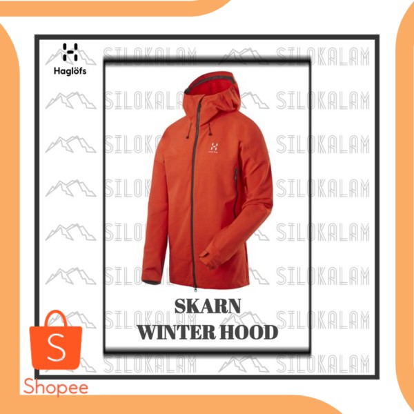 RARE HAGLOFS SKARN WINTER HOOD JACKET ORIGINAL not klattermusen norro