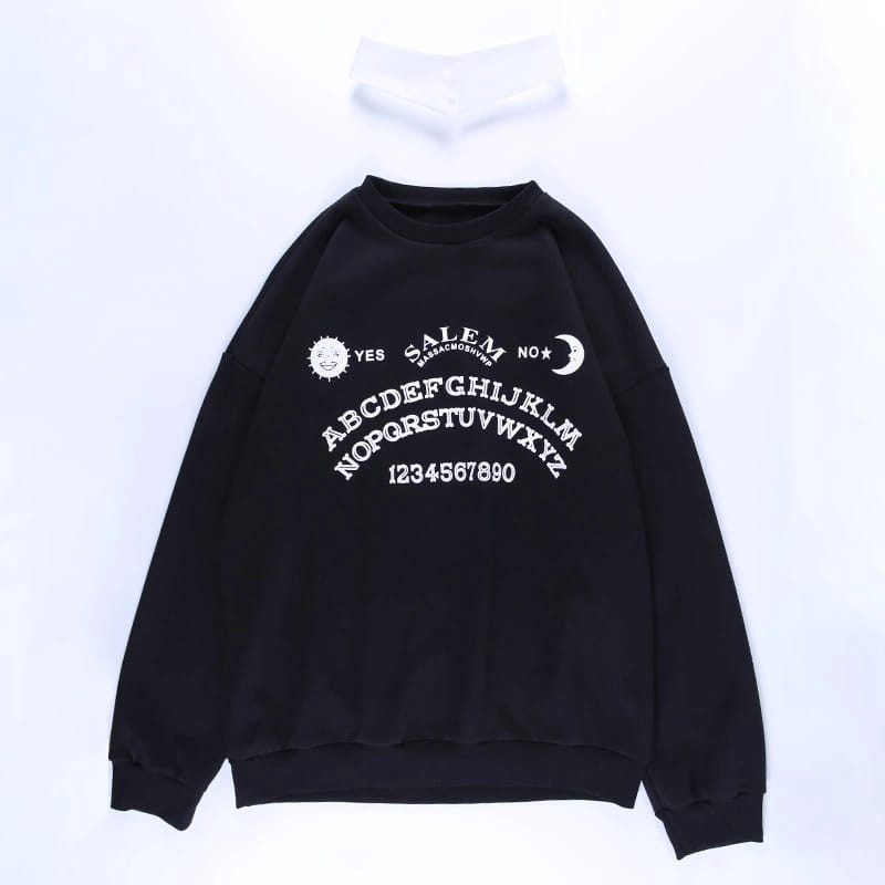 Salem Black Sweater l Outerwear Wanita Terlaris