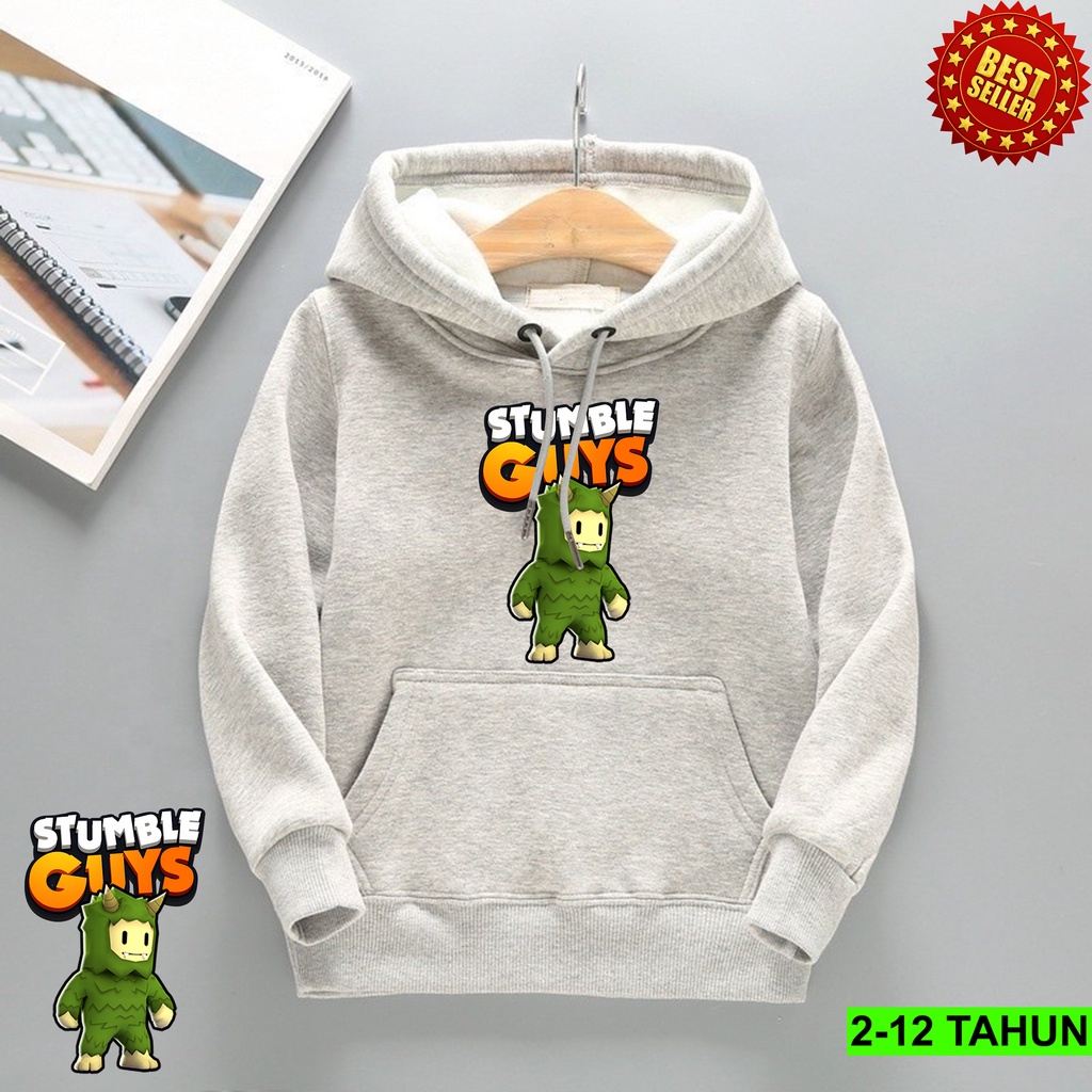 Hoodie Game Stumble Guys Anak Laki Laki Perempuan / Hodie Anak Usia 2 3 4 5 6 7 8 9 10 11 12 Tahun / Jaket Anak Cewek Cowok / Switer Distro Bisa Cod / Suiter Anak Terbaru / Sweeter Anak / Switer STUMBLE GUYS Anak