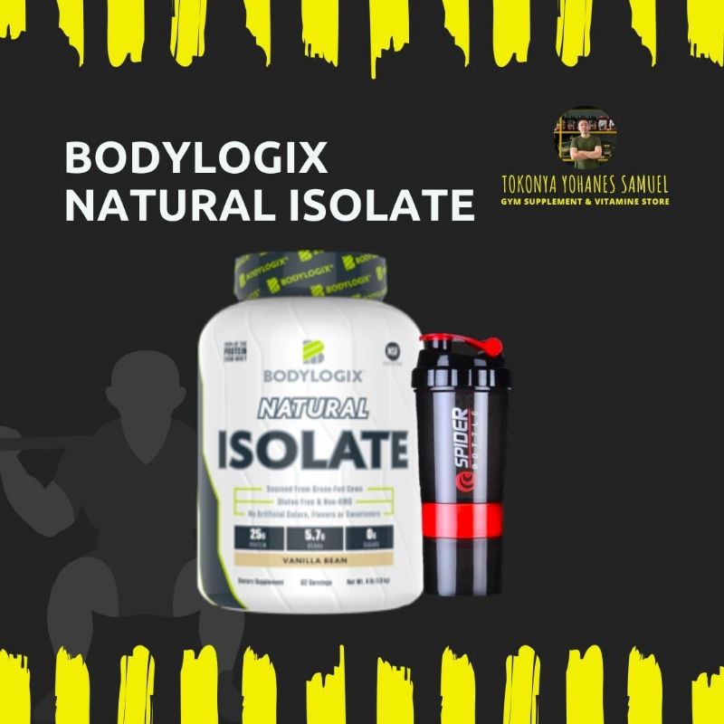 Bodylogix Natural isolate 4 lb Whey protein isolate
