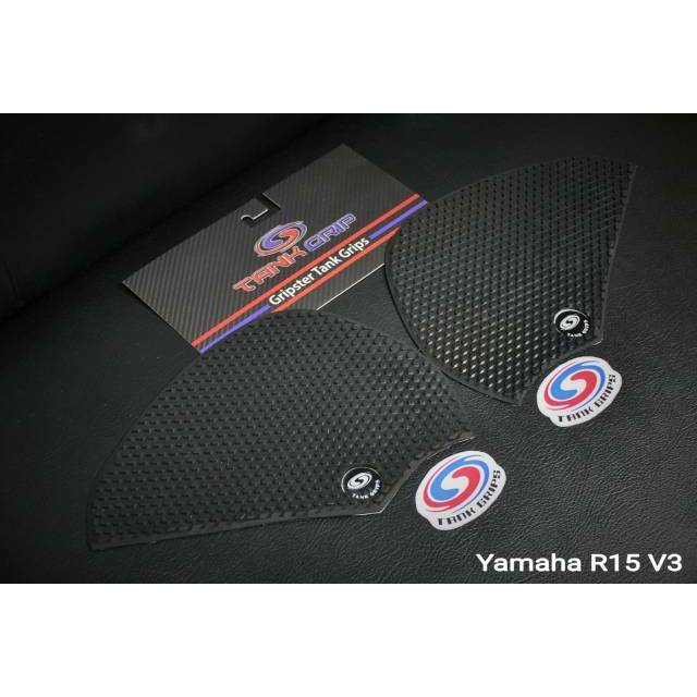 Side Tankgrip Tank pad tankgrip All New yamaha R15 VVA V3