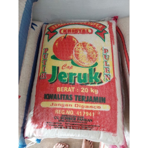 Jual Beras 20kg Jeruk Shopee Indonesia