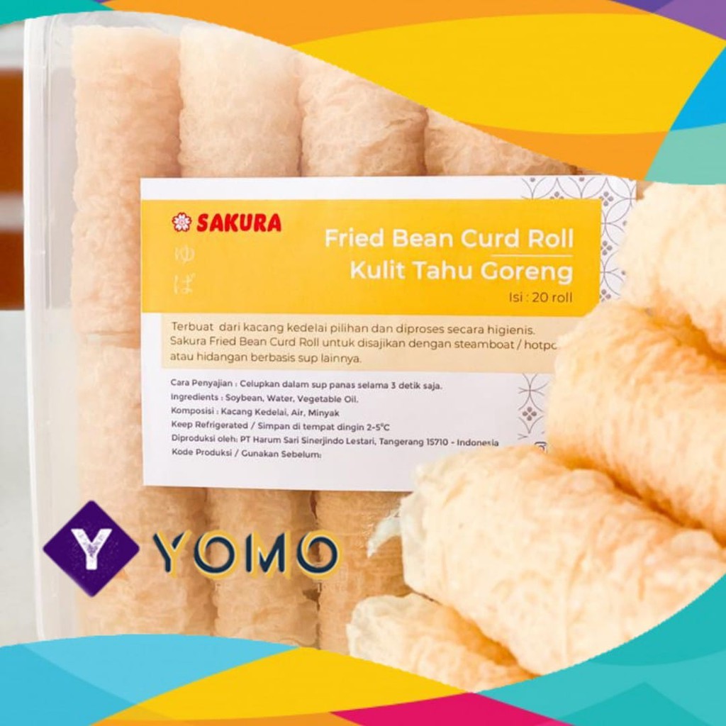 

Ring Roll Kembang Tahu Gulung Sakura isi 20 Hotpot/Instant Sameday