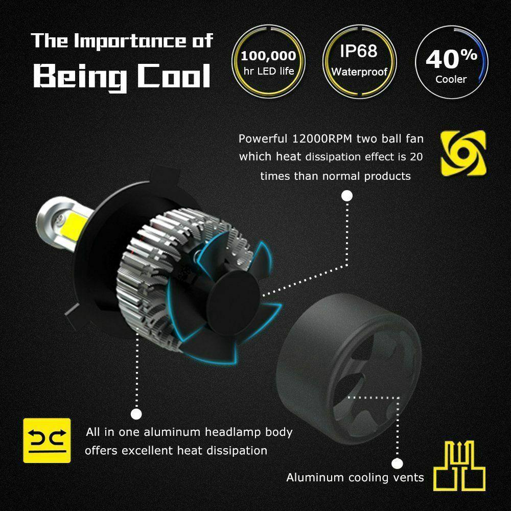 Nighteye H11 H8 H9 Lampu Utama Kendaraan Tipe LED 72W Nighteye H11 H8 H9 Lampu Utama Kendaraan Tipe LED 72W