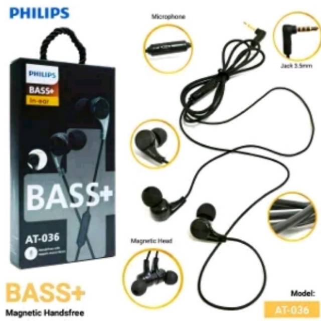 Headset Philips bass