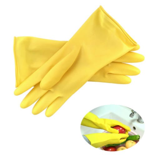 (VCM) Sarung Tangan Karet Panjang Latex Rubber Gloves