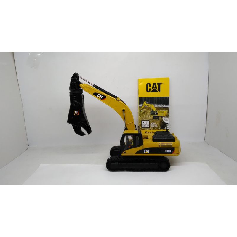 Miniatur Diecast Alat Berat Excavator Cat 330D Shear Capit 1:50 Harga Murah