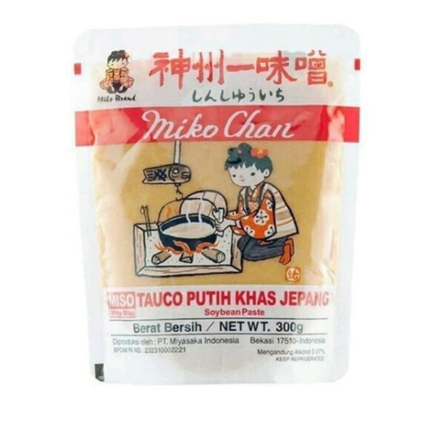 

Miko Chan Miso 300g Putih / Merah Khas Jepang - White Miso - Red Miso