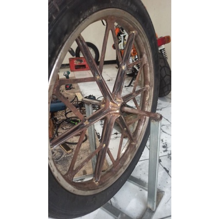 velg ring 21 kimtab snowflake invander chopper skinny chopper