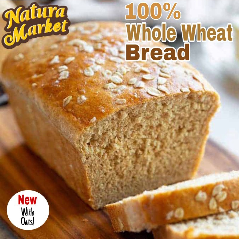 

ROTI TAWAR 100% GANDUM PREMIUM HALAL / WHOLE WHEAT BREAD