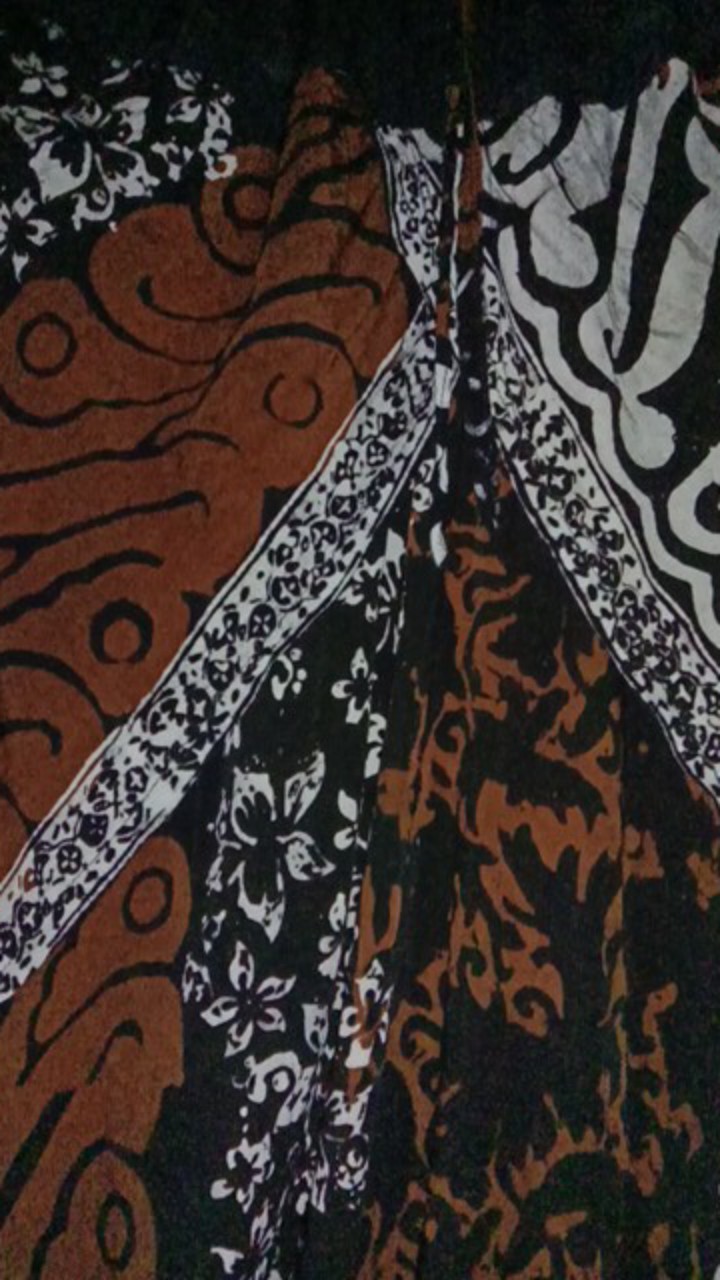 Celana Kulot Batik Samurai Rayon Cap Sogan Etnik Bawahan Cewek Casual Kekinian Santai Daily Outfit