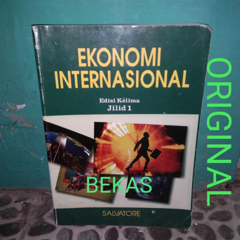 EKONOMI INTERNASIONAL Edisi Kelima 5 jilid 1 - Salvator - Erlangga - Original