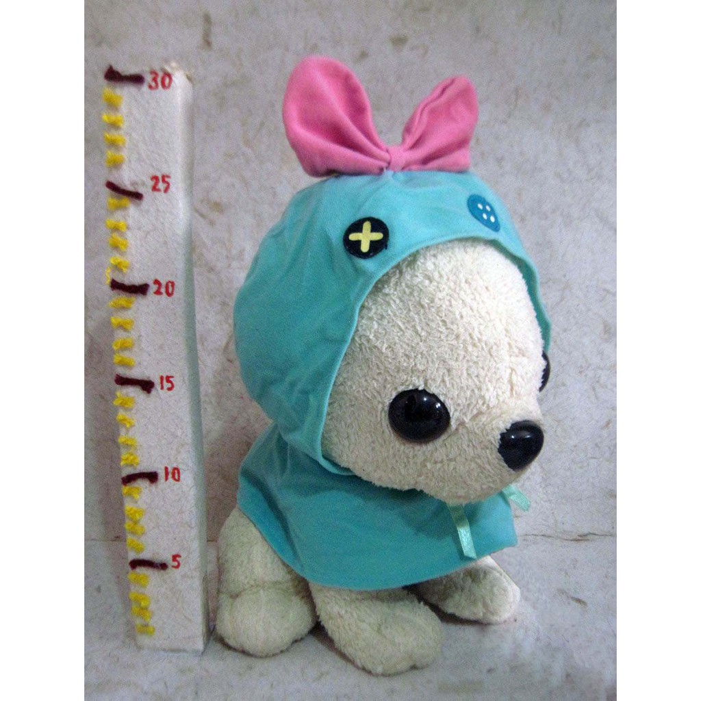 Boneka Chihuahua Scrump Stitch Costume Original Disney SEGA Anjing Dog Doll