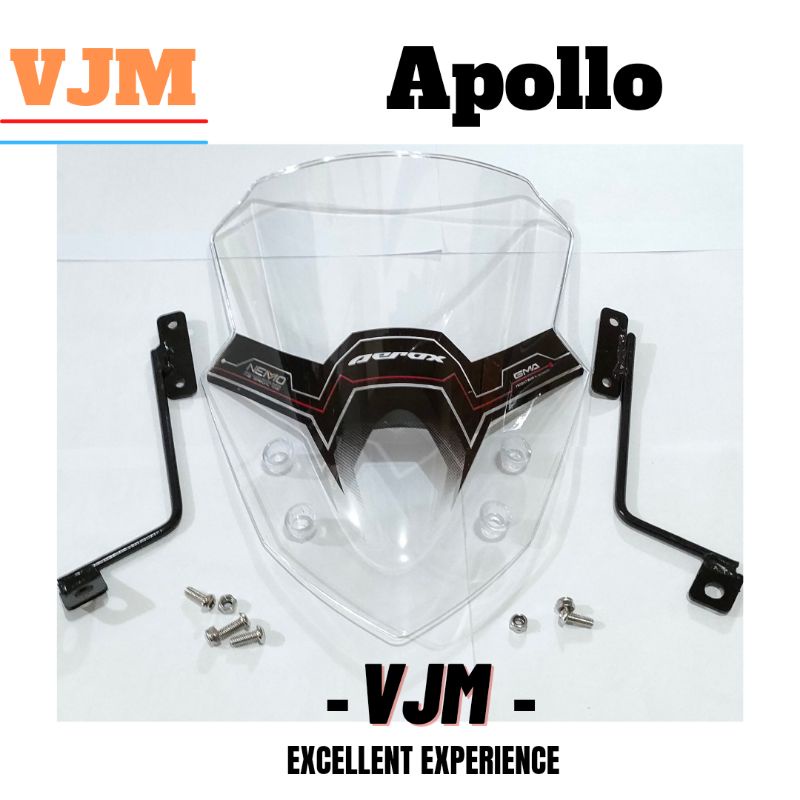 Windshield/Visor Aerox 155 Nemo Apollo Mika bening