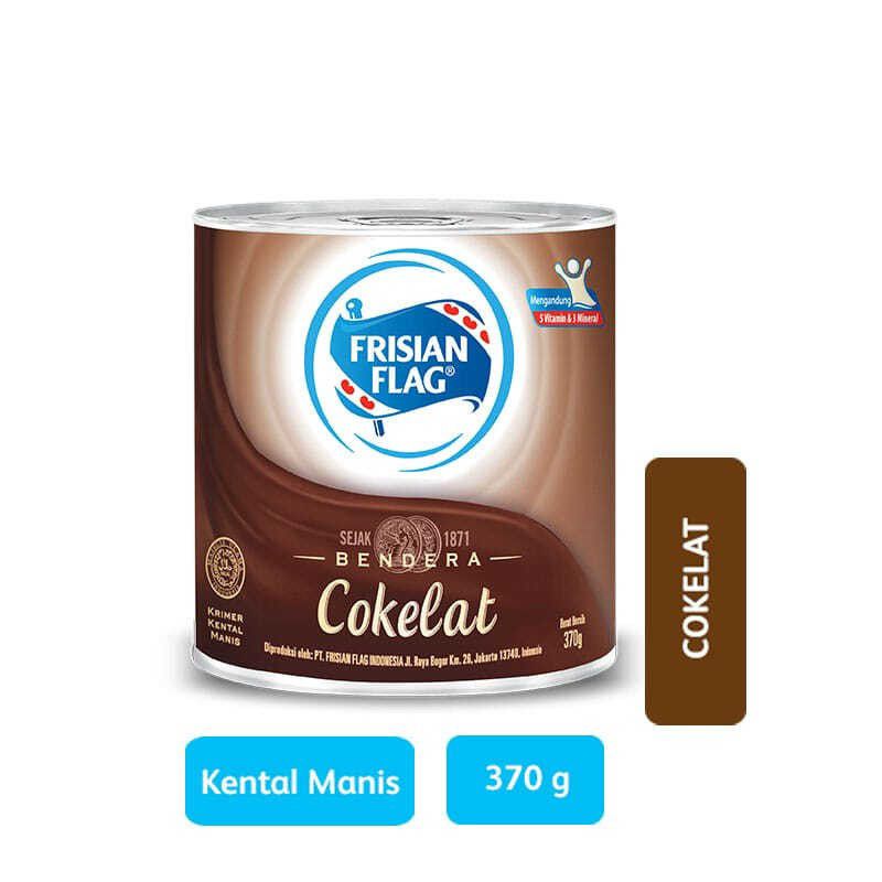 

Frisian Flag Kental Manis Cokelat Kaleng 370 gram