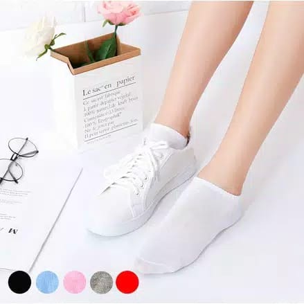 Kaos Kaki Fashion Unisex Wanita Pria Murah Kaus Motif Semata Kaoskaki Ankle Socks Pendek