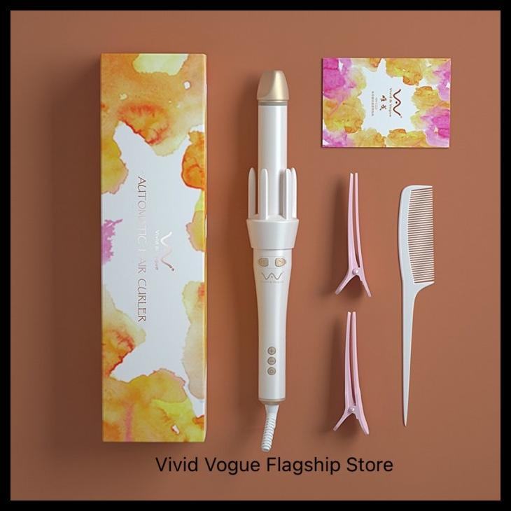 [READY STOCK] CATOKAN CURLY OTOMATIS VIVID VOGUE MAGIC CURLER 32MM - V-222B 32MM