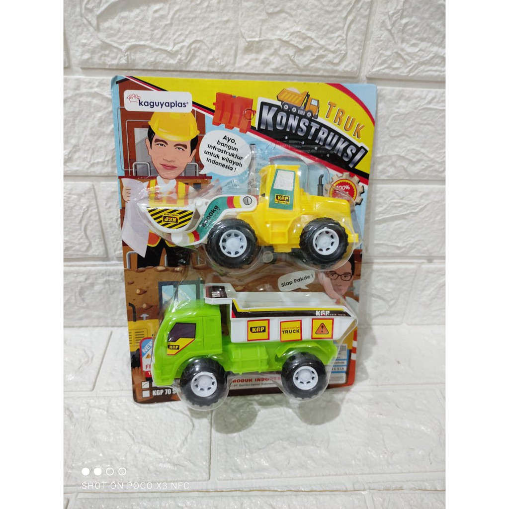 MAINAN TRUCK KONTRUKSI ISI 2 KODE KGP 70